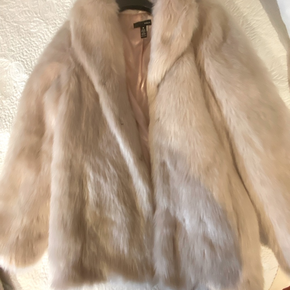 Light pink Faux Fur jacket